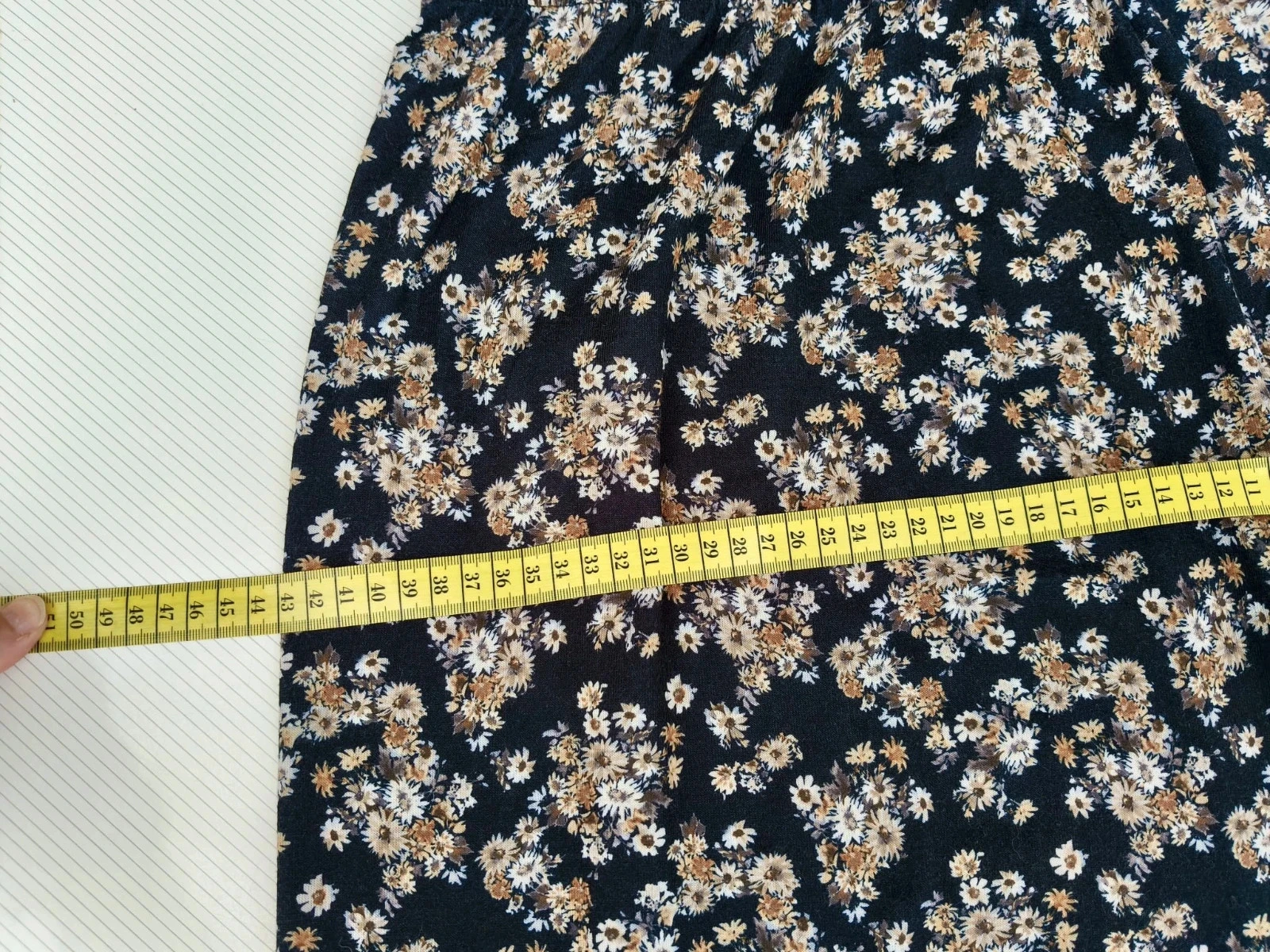 Lange bloemenrok Pull&Bear – Maat S 🌼🖤 – photo 8